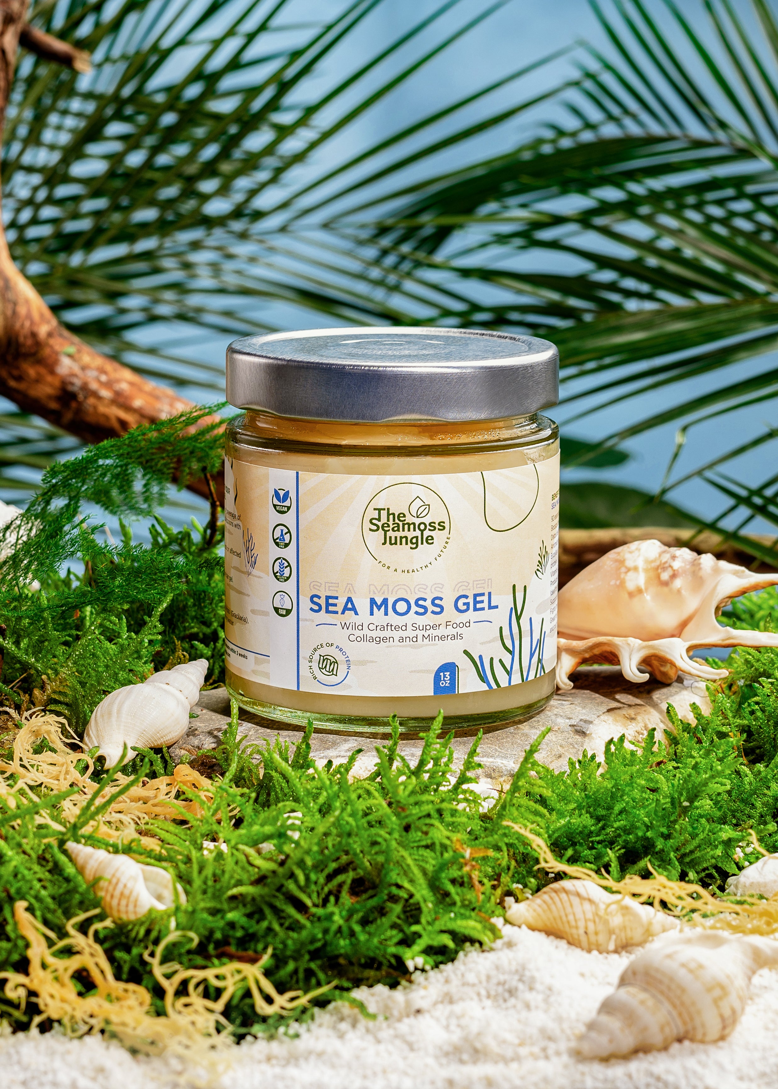 Sea Moss Gel – Golden - 395 ml