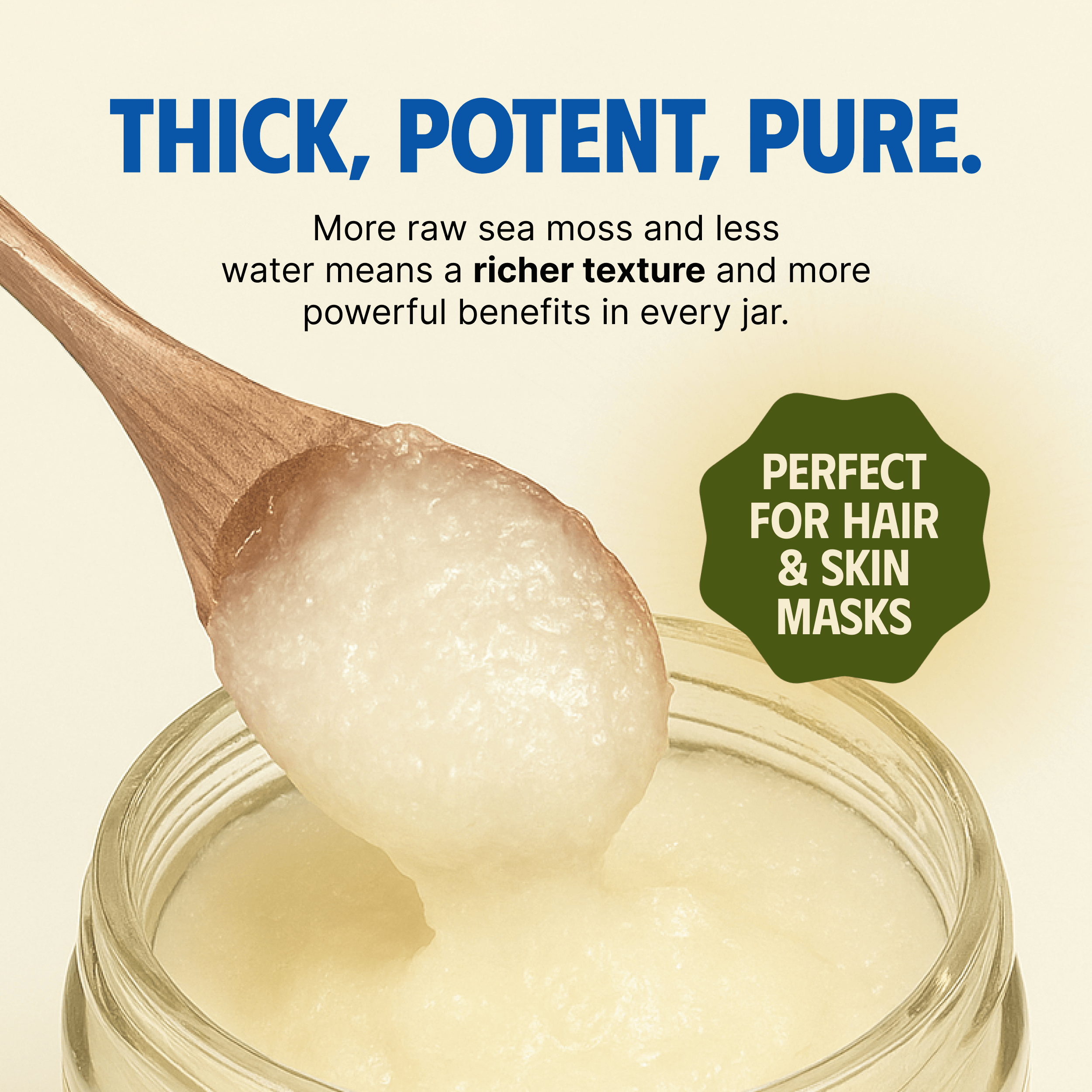 Sea Moss Gel – Golden - 395 ml