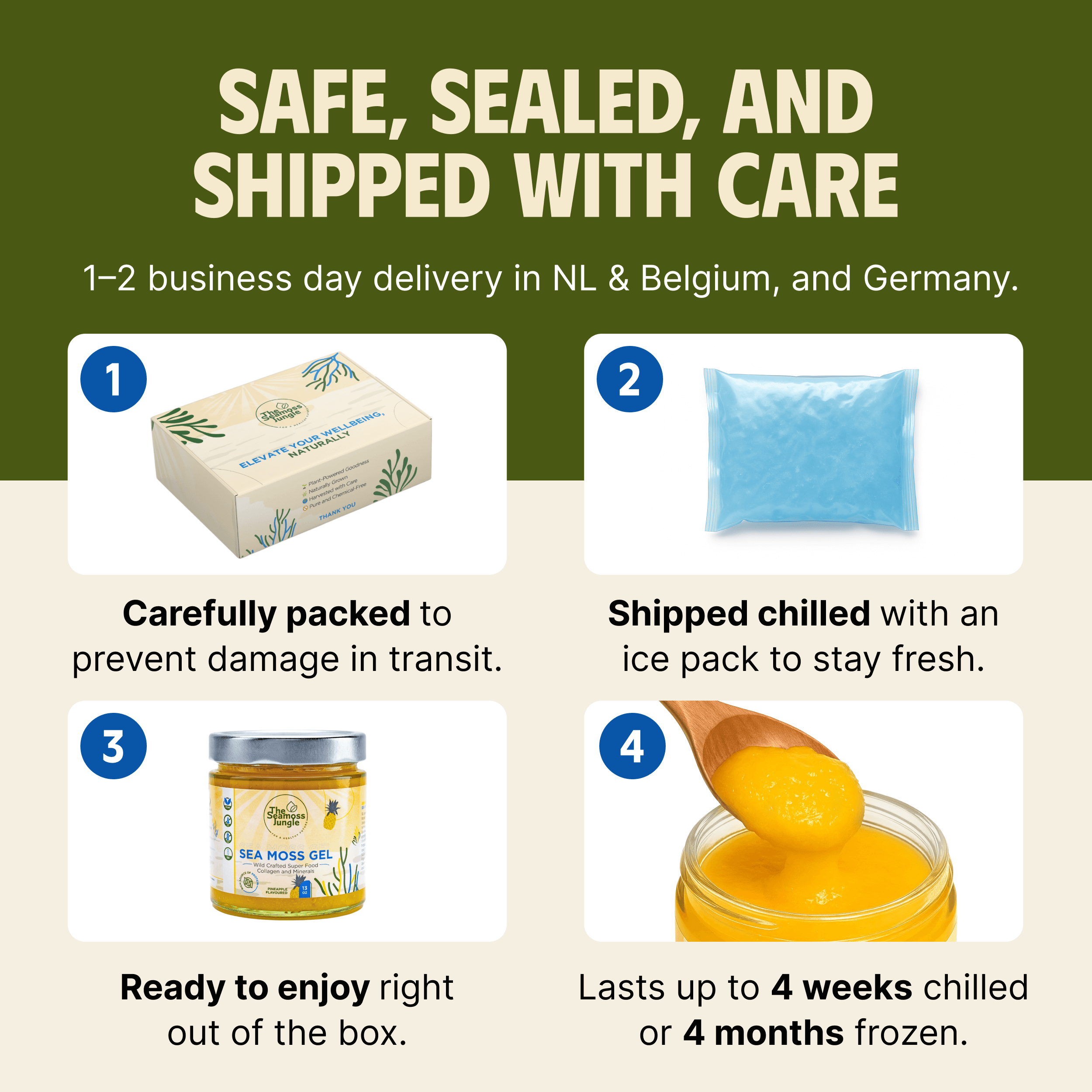 Sea Moss Gel – Mango